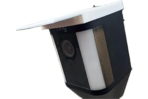 GENERIC Ring Outdoor/Spotlight Camera Cam Flat Rain Weather Cover for Plus/Pro 2023 (PRO WHITE)