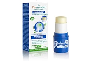 Puressentiel – Emicrapure – Stick Freddo Intenso – Allevia le tensioni e le sensazioni di testa pesante – Effetto Freddo Lenitivo - Azione immediata - 8 Oli essenziali e Mentolo Bio - 4g