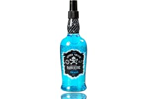 BARBERTIME Aftershave Cologne | Men Spray Fragrance | Barbers Hairdressers Traditional Cologne | Blue Ocean 400ml (No 2)