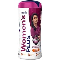 Women's Horlicks Plus, Health Drink, Bone Nutrition Specialist, 100% RDA of Calcium, Vitamin D, Vitamin K2, No Added…