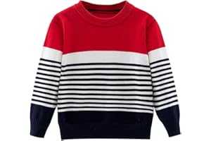 BABSUE Kinder Rundhals Christmas Sweater Pullis Jungen Weihnachten Elch Dinosaurier Weihnachtspullover Strickjacken Winter Langarm Sweater Sweatshirt Pulli