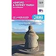 Ashford & Romney Marsh Map | Rye & Folkstone | Ordnance Survey | OS Landranger Map 189 | England | Walks | Cycling | Days Out | Maps | Adventure