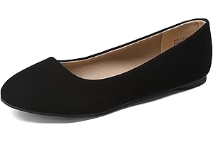DREAM PAIRS Women's Sole-Simple Ballerina Walking Flats Shoes