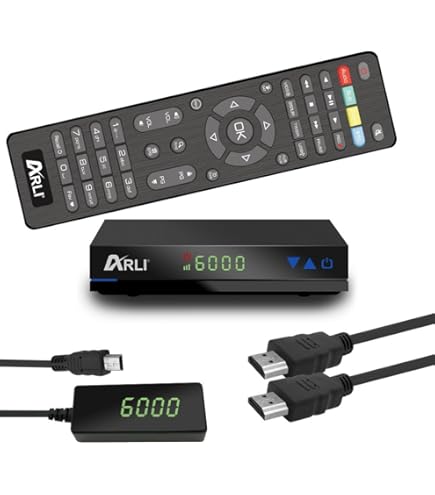 DVB-S satellietontvanger - Extra: Incl. afstandsbediening, Aansluiting DVB-S satellietontvanger - Extra: Incl. afstandsbediening, Aansluiting