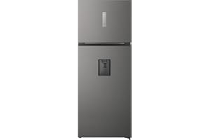 Gorenje NRF7191CS4UK1 605L Gross, 466L Net Top Mount Refrigerator, Total No Frost, Inverter Compressor, Water Dispenser, Grey Finish