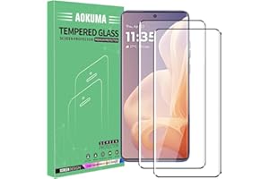 AOKUMA Motorola Moto G85/Edge 50 Fusion/60/60S/60 Fusion 3D szkło pancerne 3D, [2 sztuki], folia ochronna, wysokiej jakości folia szklana 3D o twardości 9H, odporna na zarysowania, pęknięcia i