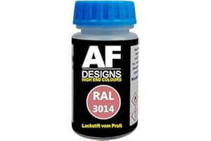 Alex Flittner Designs RAL 3014 - Vernice acrilica opaca, ad asciugatura rapida, 50 ml, colore: rosa antico