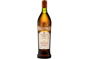 ‎NOILLY PRAT Noilly Prat Ambré Vermouth, 16% vol., 75cl / 750ml, französischer Aperitif mit 13 Kräutern und Gewürzen, darunter Rosenknospen, Koriander, Kardamom und Zimt