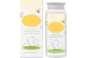 AOSEIENS Baby Powder, Talc Free and Hypoallergenic for Safe and Gentle Comfort, Natural Origin