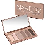 Urban Decay Naked Basics 2 Eyeshadow Palette, 6 Blendable Matte Nudes Shades for Natural Looks, Compact Size Ideal for Travel