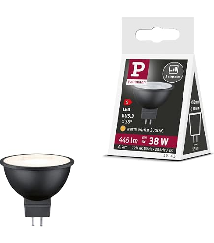 Paulmann reflector LED G53 AR111 8W 12V 24° 2.700K Paulmann reflector LED G53 AR111 8W 12V 24° 2.700K