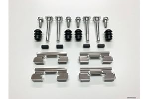 VIDARR 2 x Front Brake Caliper PIN KIT Compatible with Jeep Grand Cherokee WK 2005-2010 CRK/WK/003A