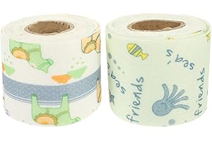 FRCOLOR 2 Rolls Sandy Trimmer Strip Nail Trimming Tapes Hamster Wheel Textured Nail Trimming for Small Pet Exercise Wheel