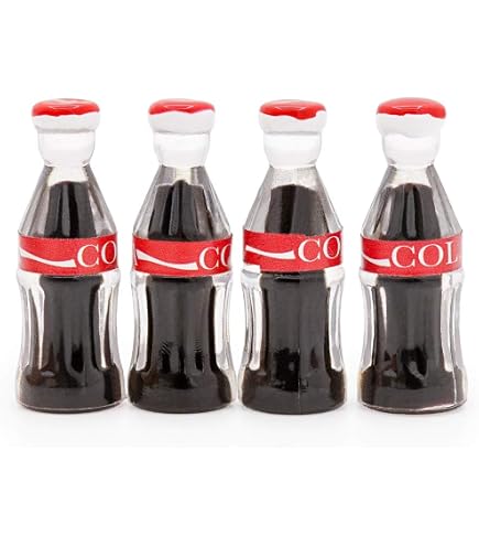 Melody Jane Puppenhaus Miniatur – 6 Cola Dosen Im Maßstab 1:12 | Zubehör Für Puppenhäuser, Dioramen, Modellbau