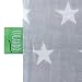 lulando Pull-Out Sofa Bed for Children Oeko-Tex Standard 100 certified, Two Decorative cushions White Stars / Grey