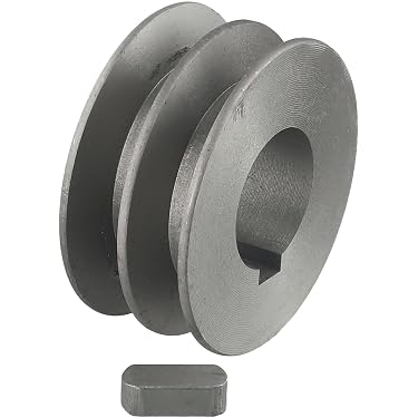 Poulie Simple AK20 Fonte - Diamètre 5,1 Cm Alésage 1,27 Cm - Pour Courroie Trapézoïdale