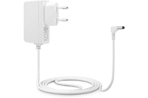 Aukru Chargeur Secteur 7.5V Adaptateur Alimentation pour Vtech 163405 163475 -Kidimagic Color Show -Jeu Électronique Reine Des Neiges 2 - Blanc
