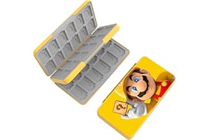 BAYINBROOK Custodia per Schede di Gioco, Custodie Giochi per Switch, Switch Game Card Case, Con 48 Giochi Cartridge Slot & 48 SD Card Storage, Design Magnetico,Organizer Antiurto Resistente All'acqua (SC4802)