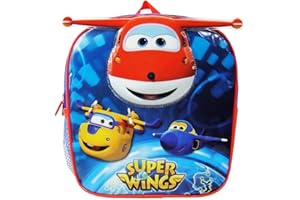 CYPBRANDS Super Wings MC-04-NG Plecak dziecięcy, 23,5 x 21 x 10 cm, Wielobarwny, 23..5 cm, Plecak dziecięcy