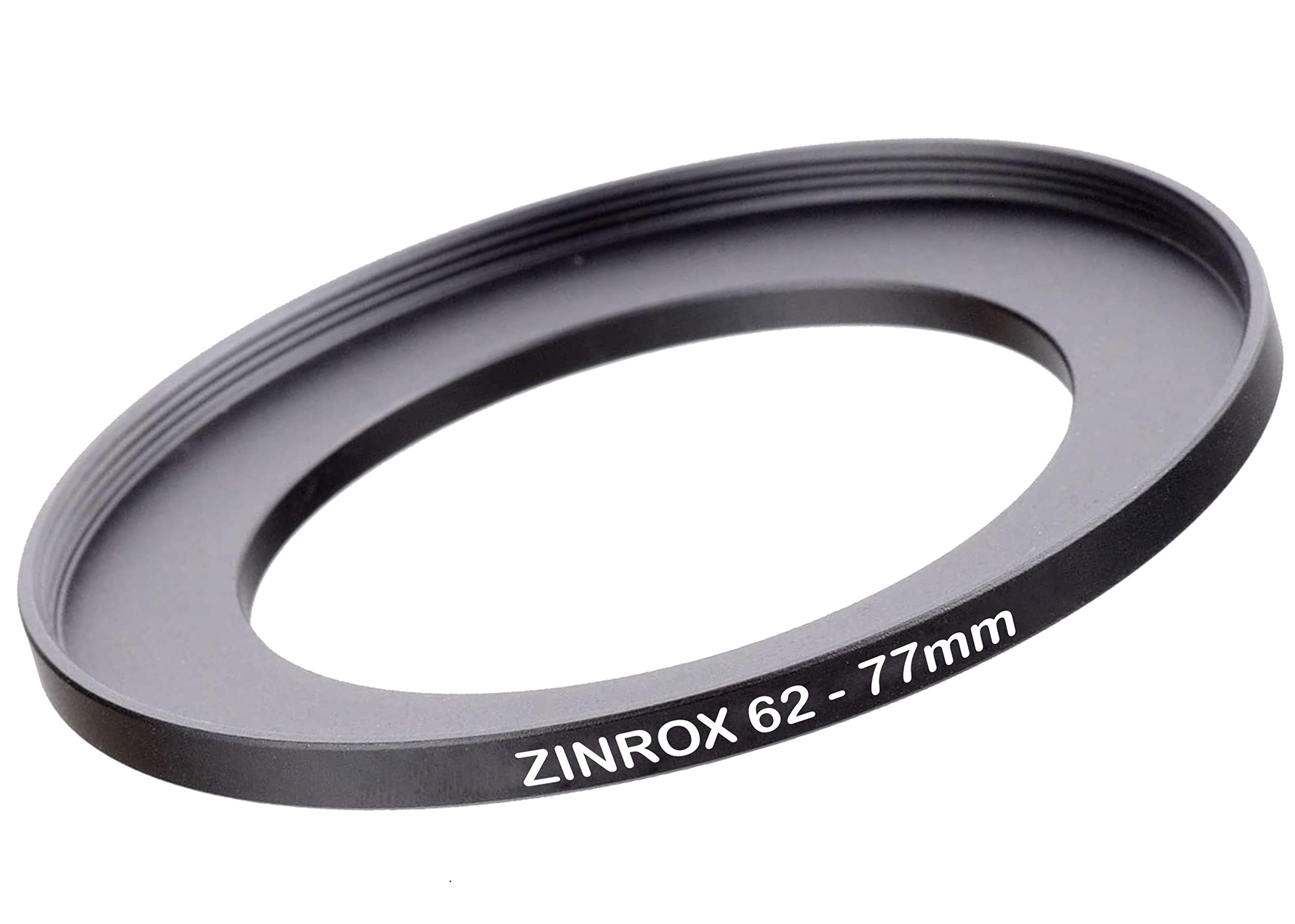 ZINROX® 62-77mm Step Up Lens Filter Adapter Ring, Set of 1 Piece - Size :-62mm to 77mm Stepping Ring