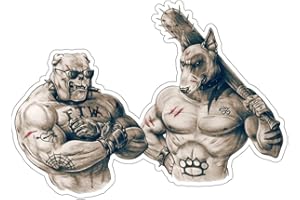 ‎STICKER-DEALER Cooler Oldschool Gangster Aufkleber Sticker harte Hunde Pitbull Boxer FTW