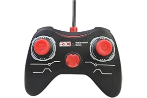 Perfeclan Télécommande 2 canaux Double Manette de Commande Avant/arrière/Droite/Gauche pour modèle de véhicule de Bateau de Voiture RC, 27MHZ