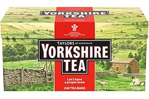 Yorkshire Tea 160+80=240 torebek herbaty - 750 g torebek herbaty