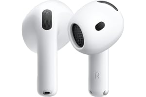 AirPods 5 med trådlöst laddningsetui, trådlösa öronsnäckor | Bluetooth-hörlurar, trådlöst laddningsetui, aktiv brusreducering, personanpassat rumsligt ljud, H2-chip