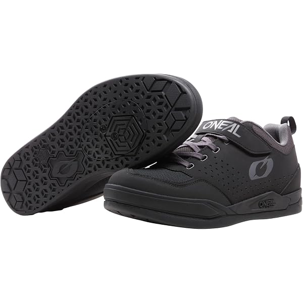 Produktbild von O'Neal Pinned PRO Flat Pedal Fahrradschuhe – MTB/BMX/DH, Mit Gelenkschutz & Wabensohle