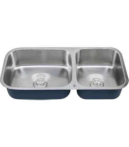 Jayna 304 Grade DBF 06 (DX) Double Bowl Kitchen Sinks (37 x 18.5 x