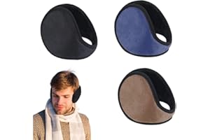 QOMJUFA 3 Pezzi Copri Orecchie Invernale per Donna e Uomo, Scaldaorecchie, Fascia Paraorecchie, Fascia Scalda Orecchie, Para Orecchie per Freddo（3 Colori）