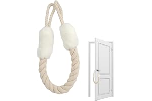 IUHRIE Türkordel Klemmschutz,Türstopper Klinke,Türen,Offen Halten,tür Baumwolle,Multifunktion Tütschnüre,Türkordeln,für Haustier und Kinder Fingerklemmschutz Seil,Türklemmschutz,Einklemmschutzleiste