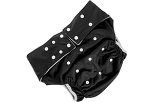 ‎HEALEVED Healeved Erwachsene Stoffwindeln Wiederverwendbare Schwimmwindeln Erwachsene Schwimmwindeln mit Undichtem Windel Windel Windel Wiederverwendbare Alte Windelwindelwindel für Behinderung