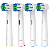 Oral-B Braun ile uyumlu yedek diş fır&ccedil;ası kafaları, 4 adet profesyonel elektrikli diş fır&ccedil;ası kafaları fır&ccedil;a kafaları oral B 