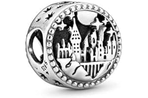 HAEPIAR S925 charme en argent sterling pour bracelet collier argent sterling Dangles collegio di magia pour les femmes filles cadeaux