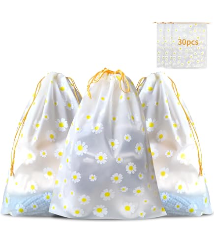 20 Pièces Sacs De Rangement Voyage Zipper Panda - 5 Tailles, Étanchés Et Mignons Pour Vêtements Et Sous-Vêtements