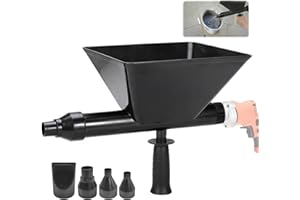 SQLJYU Jointoyeuse,Pistolets à Calfeutrer, Pistolet Silicone Electrique, Machine a Crepir, Pistolet Joint avec équipé de Quatre Buses Amovibles de Spécifications Différentes, pour Calfeutrage