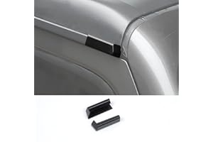 CKPEOR Rain Driverter Grondaia Hardtop ABS Deflettore Acqua piovana per 2018-2022 Jeep Wrangler JL JLU e Gladiator JT, Accessori Esterni