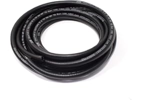 LZBBD Tuyau de carburant 8 mm intérieur – Tuyau de carburant, tuyau diesel, tuyau d'huile – Tuyau de carburant de qualité supérieure pour essence et diesel – 5 m de long, résistant, flexible, prêt à