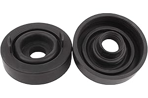 TOMALL 70mm 2,76 zoll Gummidichtung Staubschutz mit 20mm Loch für LED Scheinwerfer Ersatz Zubehör (2er Pack)