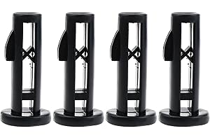 eMagTech 4 Stück Scharnierbolzen Mülltonnen Mülleimerdeckel Scharnierstifte Passend für 50/120/240 Liter Haushalts- und Gewerbemülleimer