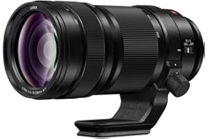 Panasonic Lumix S Pro 70-200mm F4.0 | Objectif Téléphoto Plein Format S-R70200E (Zoom 200mm, Bague de débrayage clutch, Double Stabilisation, Tropicalisé) Noir – Compatible monture L