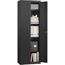 SONGMICS Stalen opbergkast, 5 verstelbare planken, dubbele deuren, slot | Multifunctionele Gereedschapskast, voor Garage, Studeerkamer, Mat grijs, BEREND Collectie OMC015G01 SONGMICS Stalen opbergkast, 5 verstelbare planken, dubbele deuren, slot | Multifunctionele Gereedschapskast, voor Garage, Studeerkamer, Mat grijs, BEREND Collectie OMC015G01