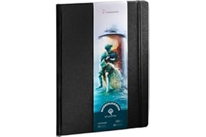 HAHNEMÜHLE Hahnemuhle Watercolor Book, 100% Cotton, Cold Press 250gsm, A6 Portrait (10625350)