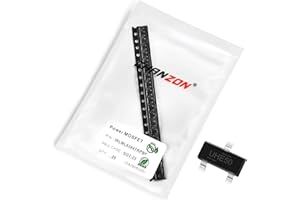 Chanzon IRLML6344TRPBF SOT-23 NMOS N-Channel Power MOSFET Transistor, Surface Mounted Device (Pack of 20pcs)