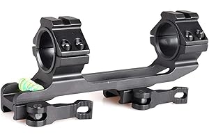 ACEXIER 30mm / 25.4mm Anneau de portée QD Base de Montage avec Niveau à Bulle d'esprit Picatinny Rail Pistolet Accessoire pour la Chasse