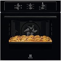 Electrolux Serie 300 Forno da Incasso Multifunzione, Capacità 68 Litri, EOH2H004K, Classe A, Pulizia AquaClean, Cottura Unifo