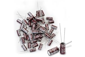 Innfeeltech 50 Pcs Elektrolytkondensator 470uF 10V Aluminium Radial Elektrolytkondensatoren