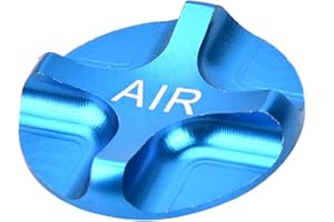 KIMISS Tapas de Vástago de Válvula de Bicicleta Tapa de Aire de Horquilla MTB Aleación de Aluminio Aleación de Aluminio Suspensión de Bicicleta Horquilla Horquilla Delantera Tapa de