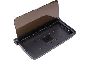 YUEHISY UV Light Sanitizer - Sanitizer Cleaner Box med Trådlös Laddare, Stor Kapacitet, Pekkontroll för